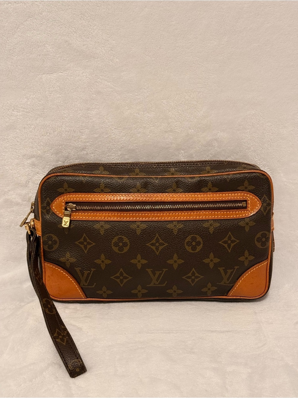 Louis Vuitton Vintage Monogram Marly Dragonne GM Clutch Bag FH0920